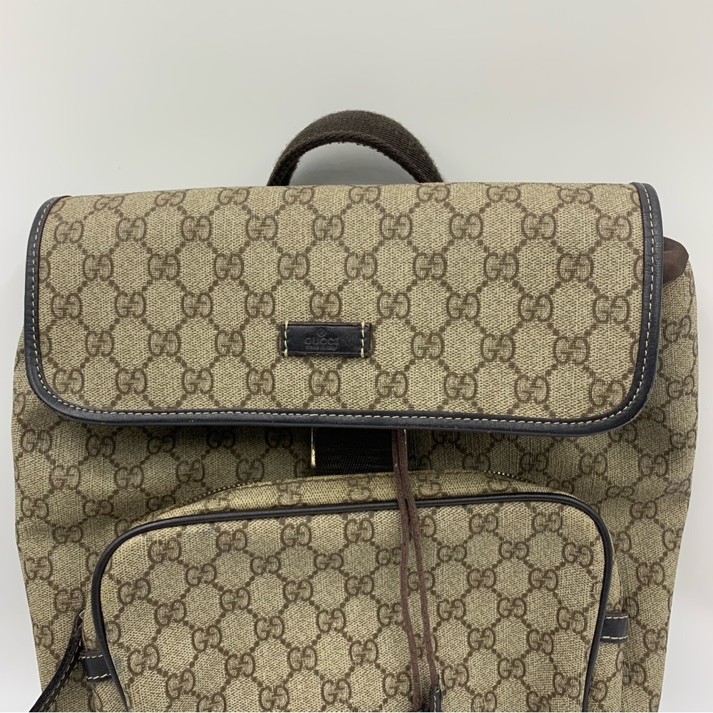 Source Unknown Brown Backpack With Adjustable Str… - image 2